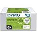 Dymo Authentic LW étiquettes autocollantes polyvalentes, 32 mm x 57 mm, 6 rouleaux de 1.000 étiquettes faciles à décoller (6.000 étiquettes), pour les étiqueteuses LabelWriter