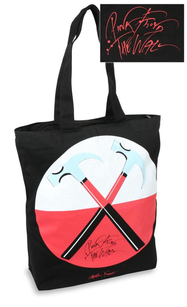 AMBROSIANA Pink Floyd the Wall/Hammers Cotton Tote Bad