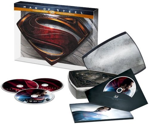 (Nuovo) Man Of Steel (3D Blu-Ray) (Tin Box Limited Collector'S Edition)