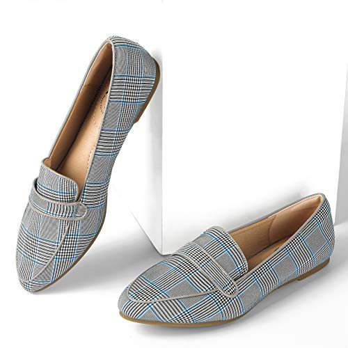 Trary Loafers For Women Penny Pointed Toe Flats Office Walking Driving Wedding Dress Classic Comfortable Soft For Ladies #TOP4