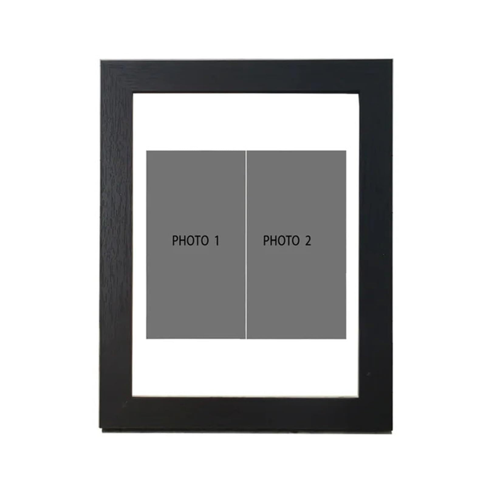 Vfdthr Black Frame Photo Frames Wooden Picture Frame For Walls 10X15 15X20 20X25cm Vintage Photo Stand For Pictures Couple(,10X15cm 6Inch)