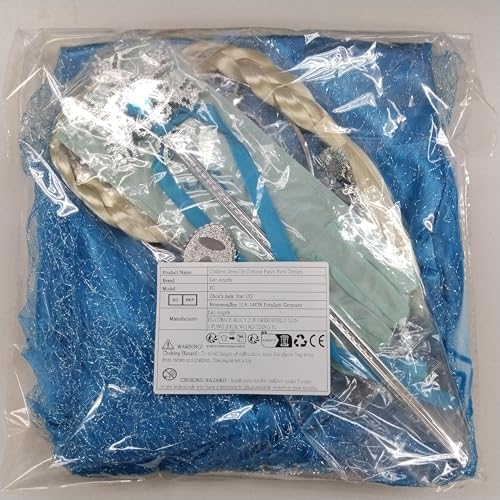 Lito Angels Vestito da Principessa Elsa con