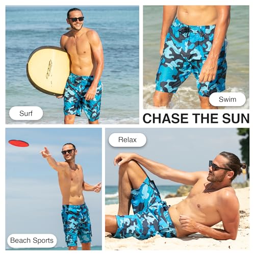 Image of Kanu Surf Mens Barracuda Swim Trunks (Regular & Extended Sizes)