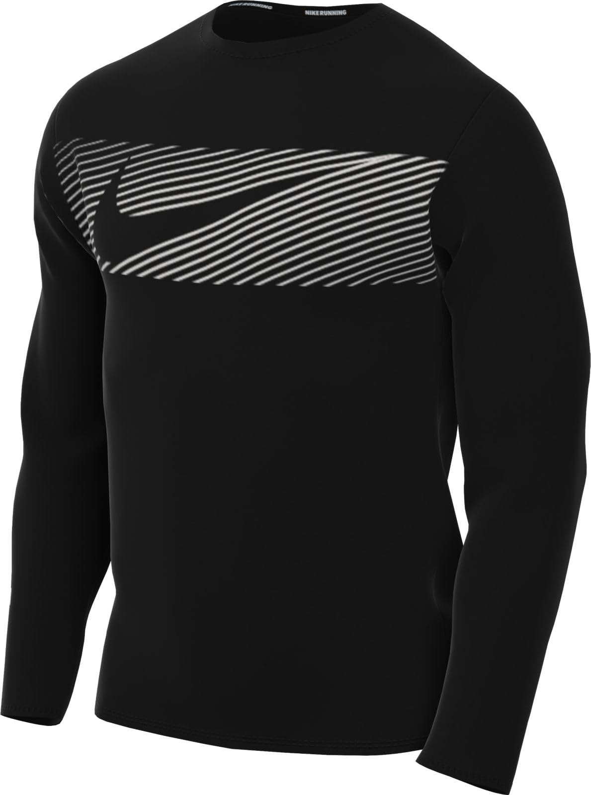 NIKE M Nk DF UV Miler Top LS Flash Camiseta de Manga Larga Hombre