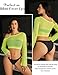 Avidlove Rave Outfits for Women Halloween Tops Neon Shirts Fishnet Crop Tops Sheer Mesh Top Concert Party Clubwear