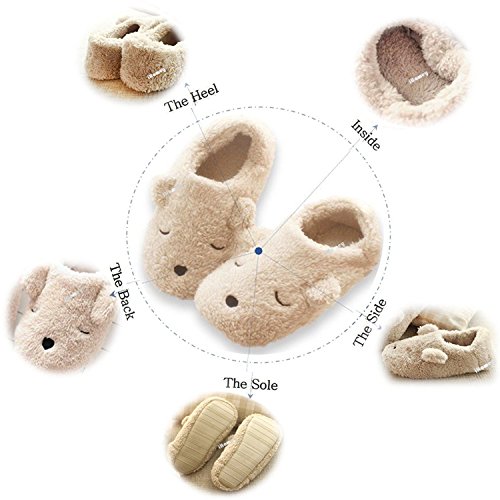 IHomey Donne Pantofole Indoor con Peluche Pile