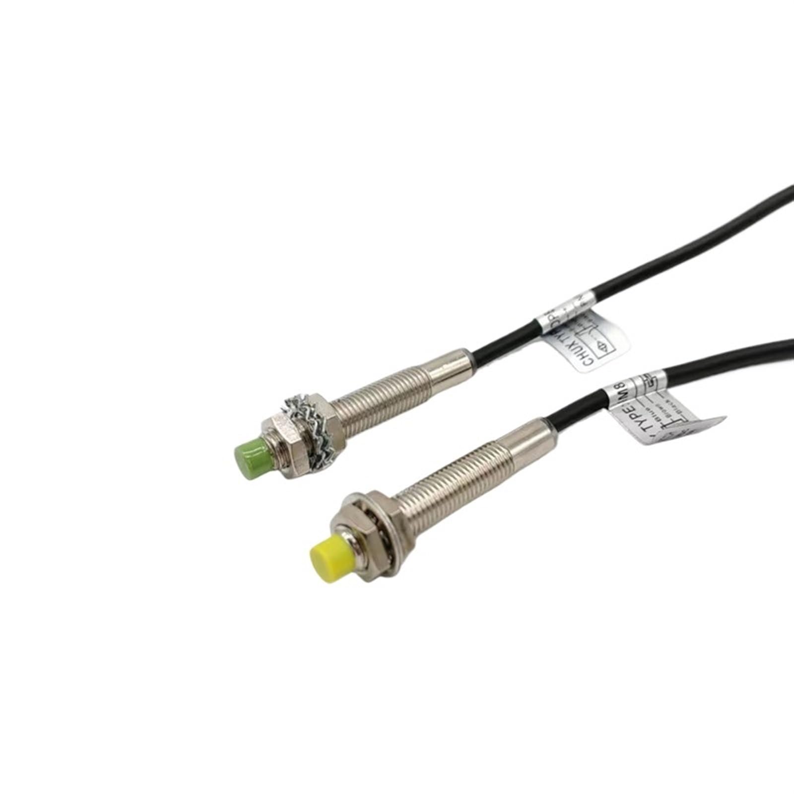 Interruttore sensore di prossimità induttivo PNP NPN M8 2mm Distanza 5V 24VDC IM8-2-DPA/DPB Sensore Movimento Automatico a Cilindro(PNP,NO-5V)