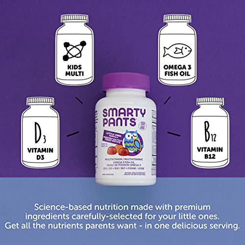 SmartyPants Toddler Daily Multivitamin Gummy Vitamins #TOP8