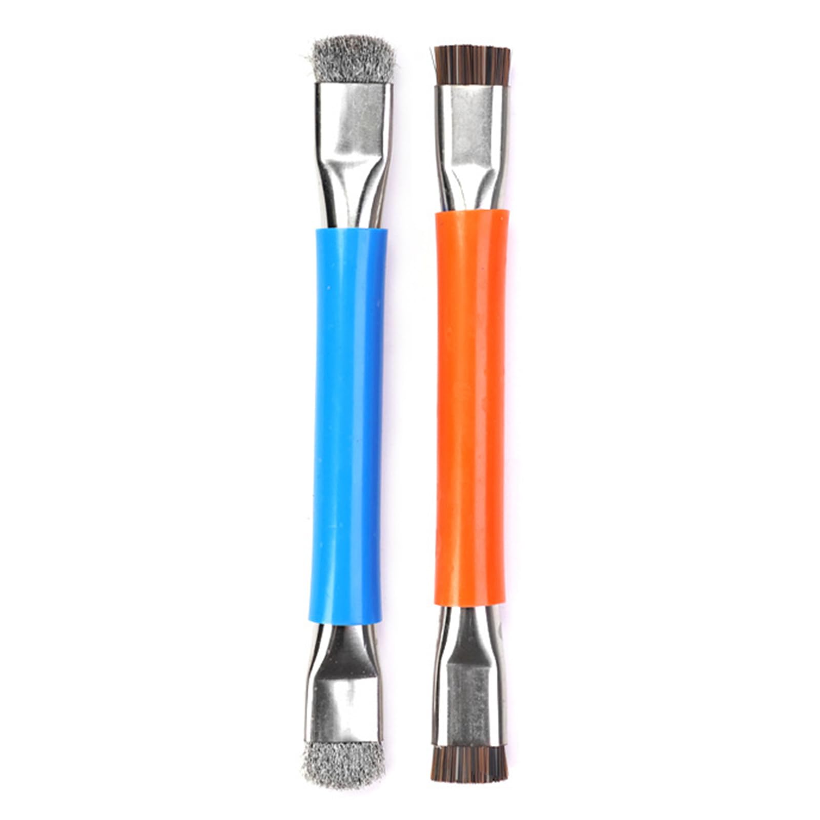 Jazuaiao 2Pcs Double Head Cleaning Brushes For Electronics Repair Statics Protections And Efficient Wire Brush Solder Removal Tool Esd Brush