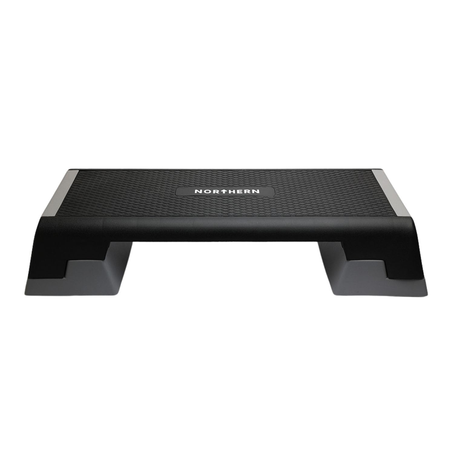NORTHERN Fitness Aerobic Stepper 2-Levels, Exercise Adjustable Step Platform, Strength Training, Yoga, Cardio Workout, Tone Muscles, Non-Slip Multi Step Up Board for Home Gym