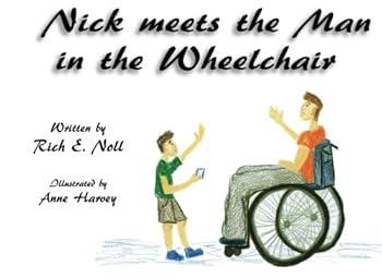 Paperback Nick meets the man in the wheelchair Book