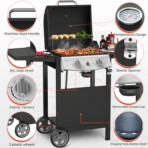 Havato Propane Gas Grill 21000 Btu thumb #2