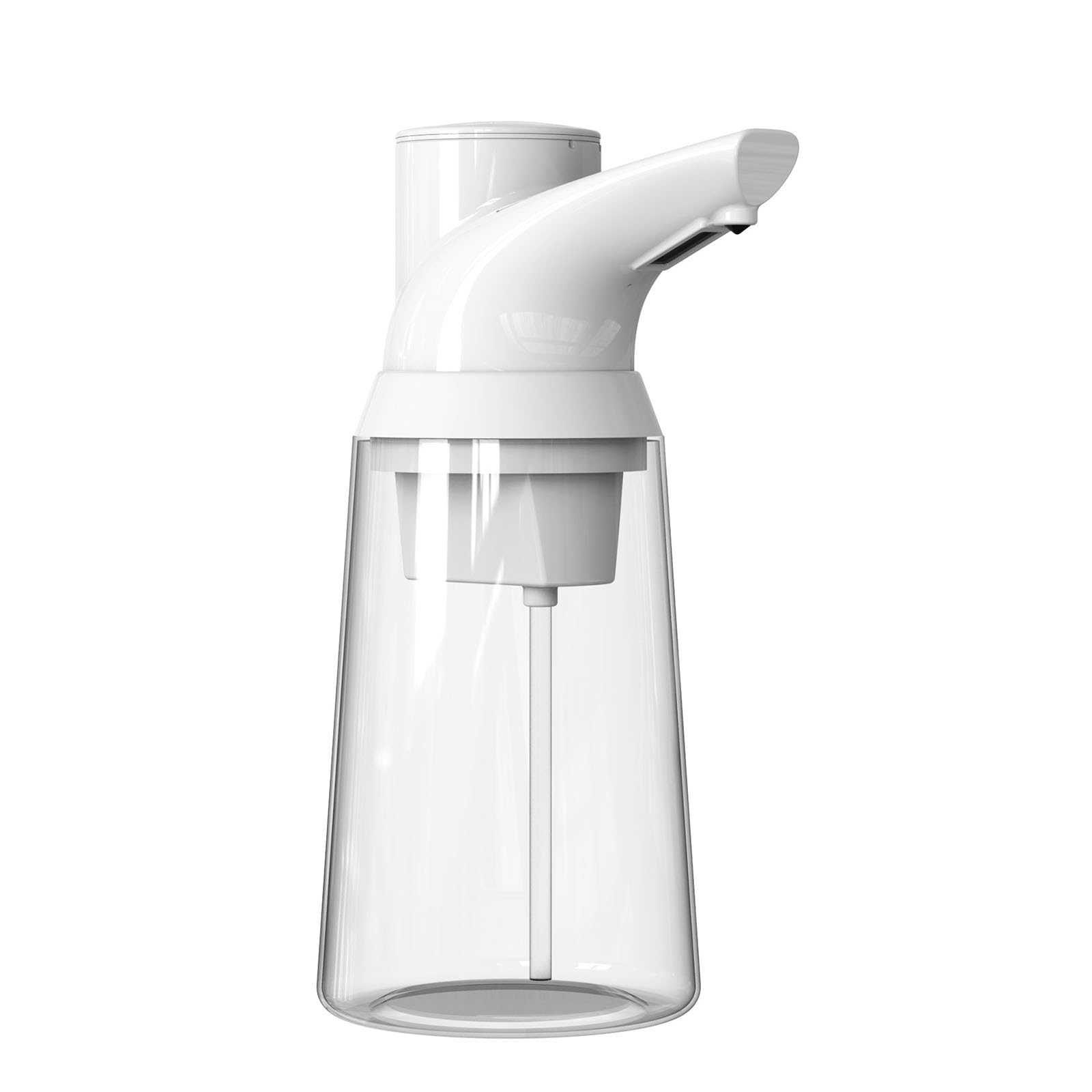 Transducer-Activated Soap Dispenser Modifiable Rates, 600ML Refillable, IP65 Hygienic Function Automatic Contactless Soap Distributor