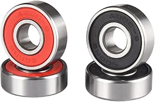 BESPORTBLE Rolamentos De Esferas 608 Rolamentos De Roda Rolamentos Em Linha Rolamentos De Placa De Skate Rolamentos Mais Rápidos Rolamento De Roda De Skate Rolo Em Miniatura Tampa De