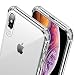 Produktbild wsky Hülle Kompatibel mit iPhone XS Max [6.5 Zoll], Transparent Silikon Handyhülle, Ultra Dünn Stoßfest TPU Schutzhülle, Anti-Fingerabdruck, Anti-Scrach Case Bumper, Soft Cover für iPhone XS Max