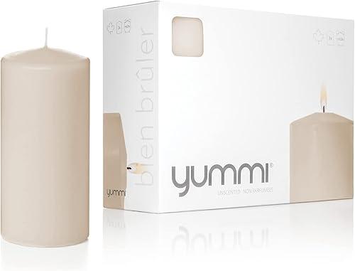 Miniatura 2 de Yummi - Velas redondas de 3 pulgadas, 45 colores, 4 tamaños, 3 por paquete