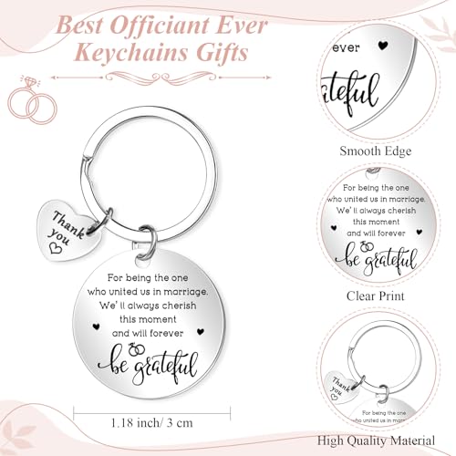 Havawish-3-Pcs-Best-Officiant-Ever-Gift-Officiant-Proposal-Gift-Officiant-Makeup-Bag-Cosmetic-Bag-Thank-You-Coffee-Mug-11-oz-Novelty-Mug-Appreciation-Keychains-for-Wedding-Party-Proposal-Bridal-Shower Havawish 3 Pcs Best Officiant Ever Gift Officiant Proposal Gift Officiant Makeup Bag Cosmetic Bag Thank You Coffee Mug 11 oz Novelty Mug Appreciation Keychains for Wedding Party Proposal Bridal Shower