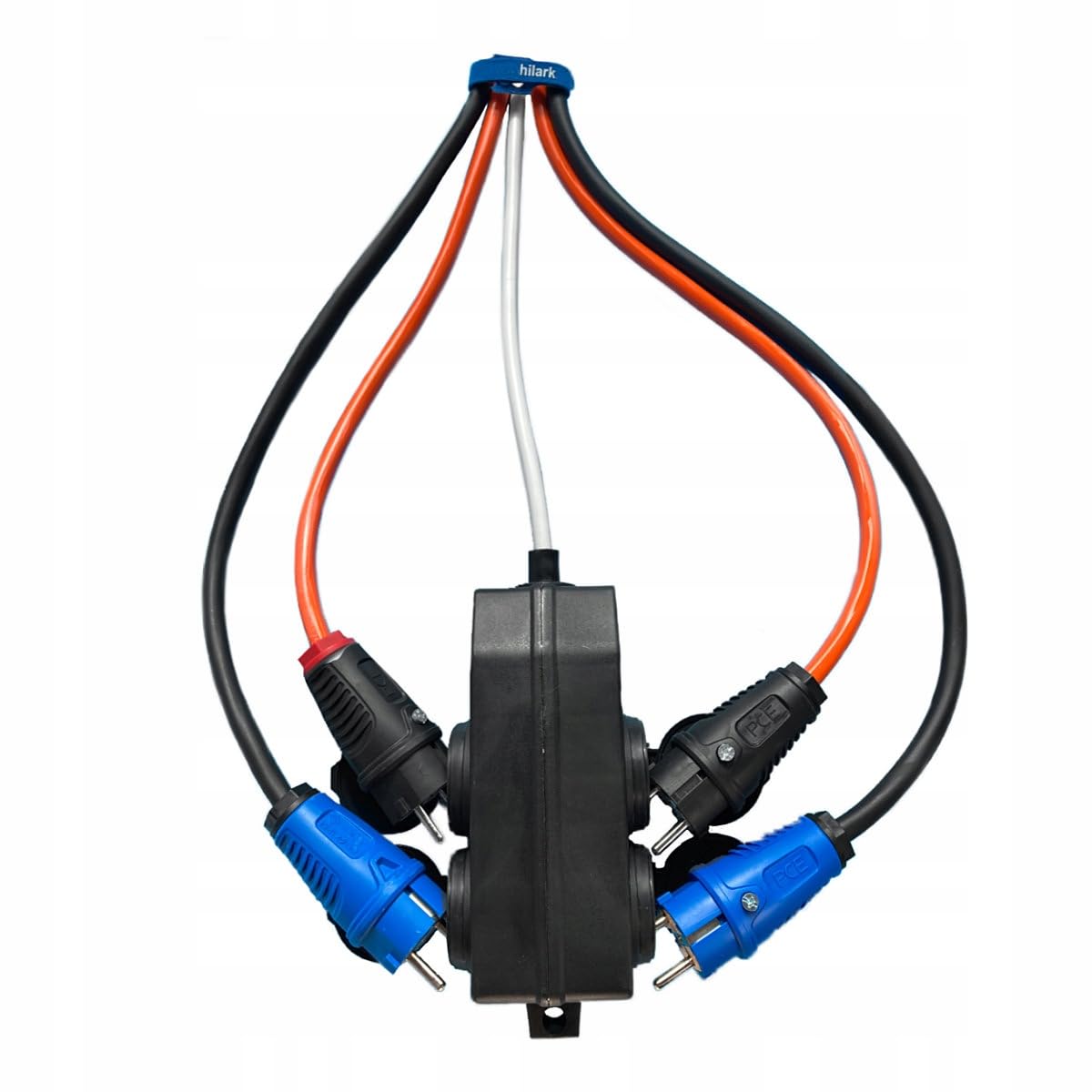 Hilark Cable Tech Rallonge renforcée répartiteur 20m H05VV-F 3x2,5