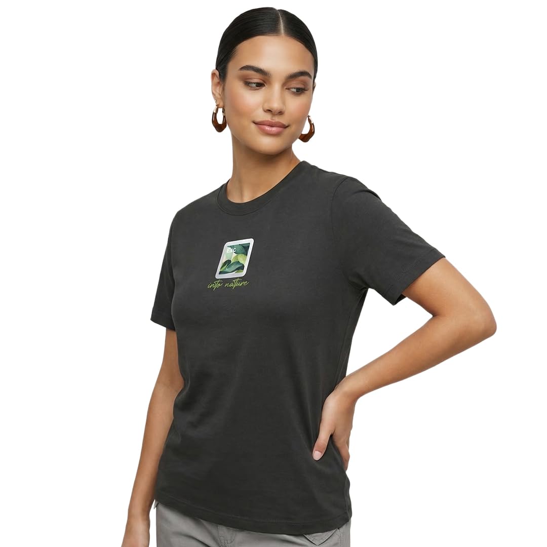 nobero Women Graphic Printed Regular Fit T-Shirt-picture-19