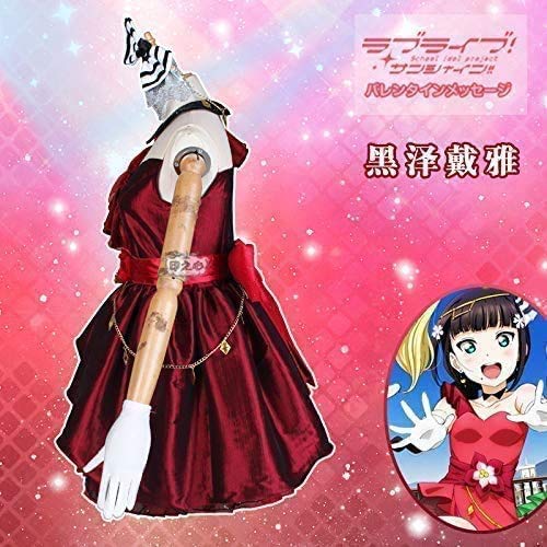 逃走迷走メビウスループ　黒澤ダイヤ　コスプレ衣装　L ラブライブ Amazon.co.jp: ラブライブ！サンシャイン!!The School Idol Movie Over