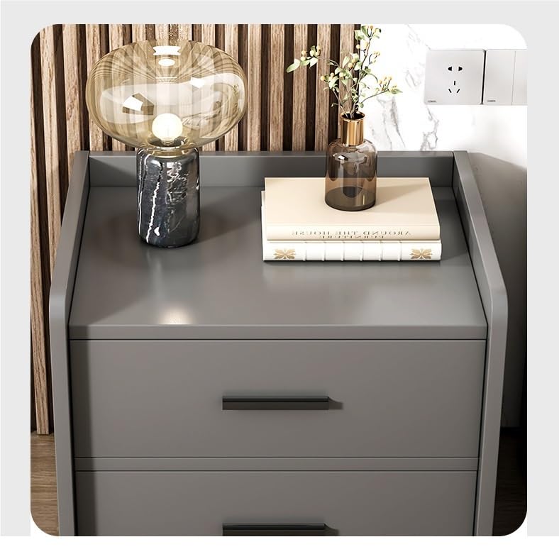 Table de chevet simple LAPADULA pour optimiser le rangement d'un petit studio - 3
