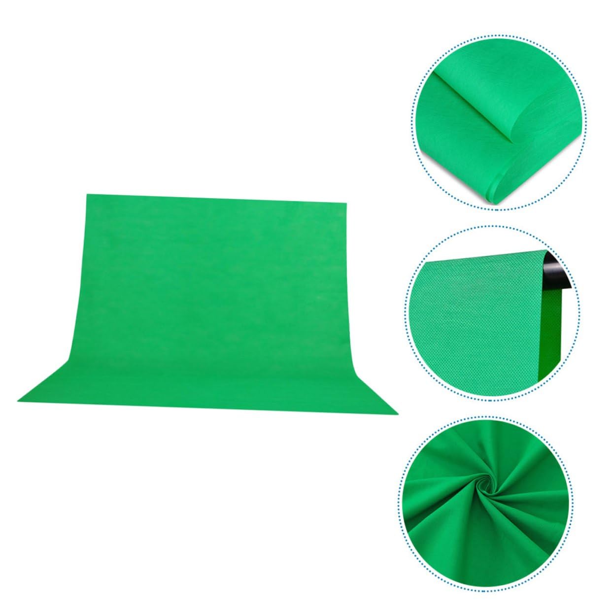VILLCASE Sfondo in Tessuto Per Fotografia Fondale Video Reversibile Panno Fotografico Lavabile e Stirabile Per Servizi Fotografici Decorazioni Feste e Video Produzione