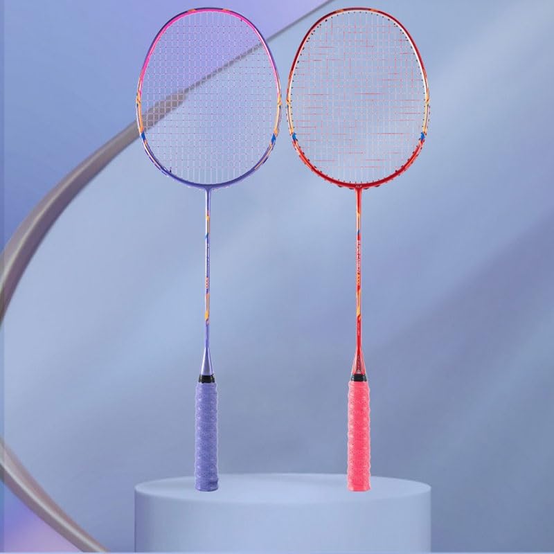 Badminton Racket Damper Set Outdoor Sports Stacket Gift Handle Shock Absorber(Purple)