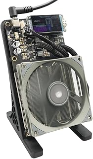 Bitcoins Miner NerdQaxe++ 4.8TH/s ASIC Miner & Crypto Miner - Solo Miner for BTC, SHA-256, Low Power 98W, Silent Home Mini...