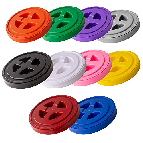 Smart Seal Replacement Lid - 10 Pk, Multi Color -