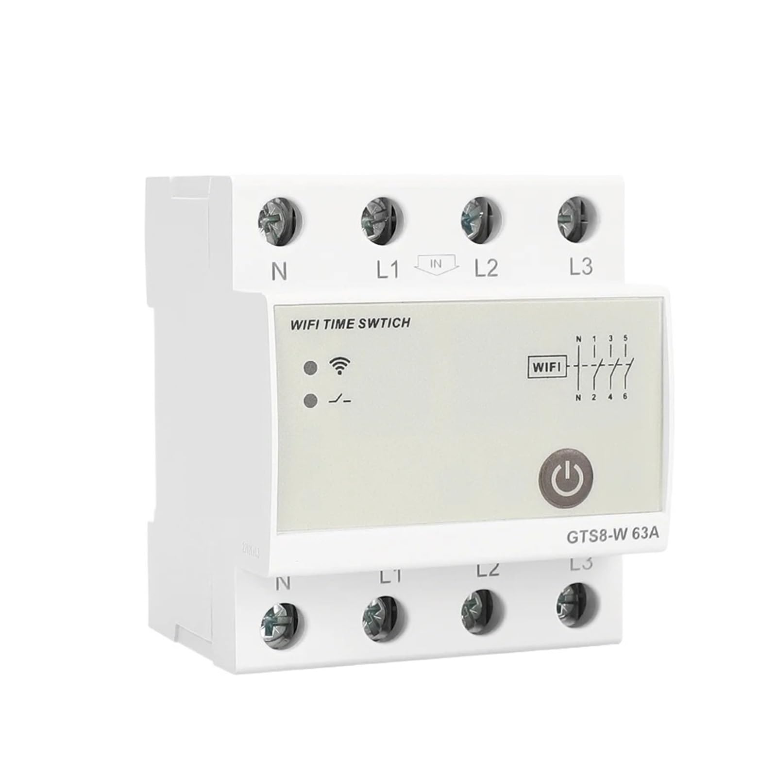 OSHZIKJII Controller AC220V 4P 63A 80A(80A)