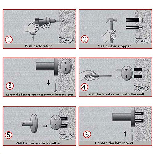Porte-serviettes de style européen avec rail de serviette antique en acier - 8