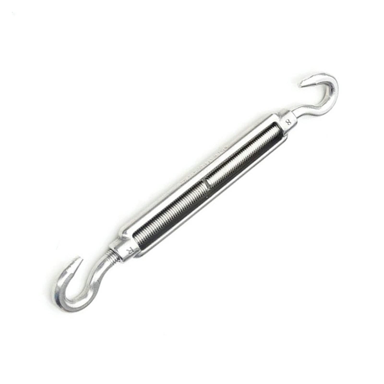 Zfpkxhvmg Cc Adjust Open Turnbuckle, Stainless Steel Turnbuckle Wire Rope Tensioner(,M5)