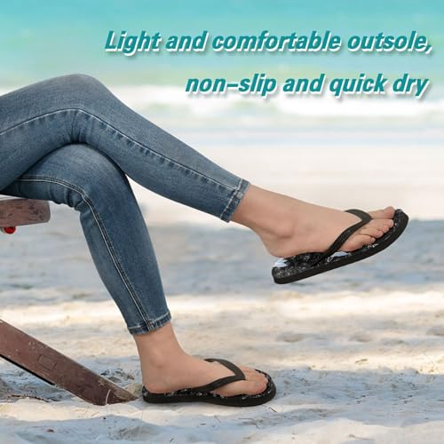 Burbuja Elegant Cranes Flip Flops for Women Men, Soft Thong Sandals Rubber Slippers for Pool Beach Essentials4