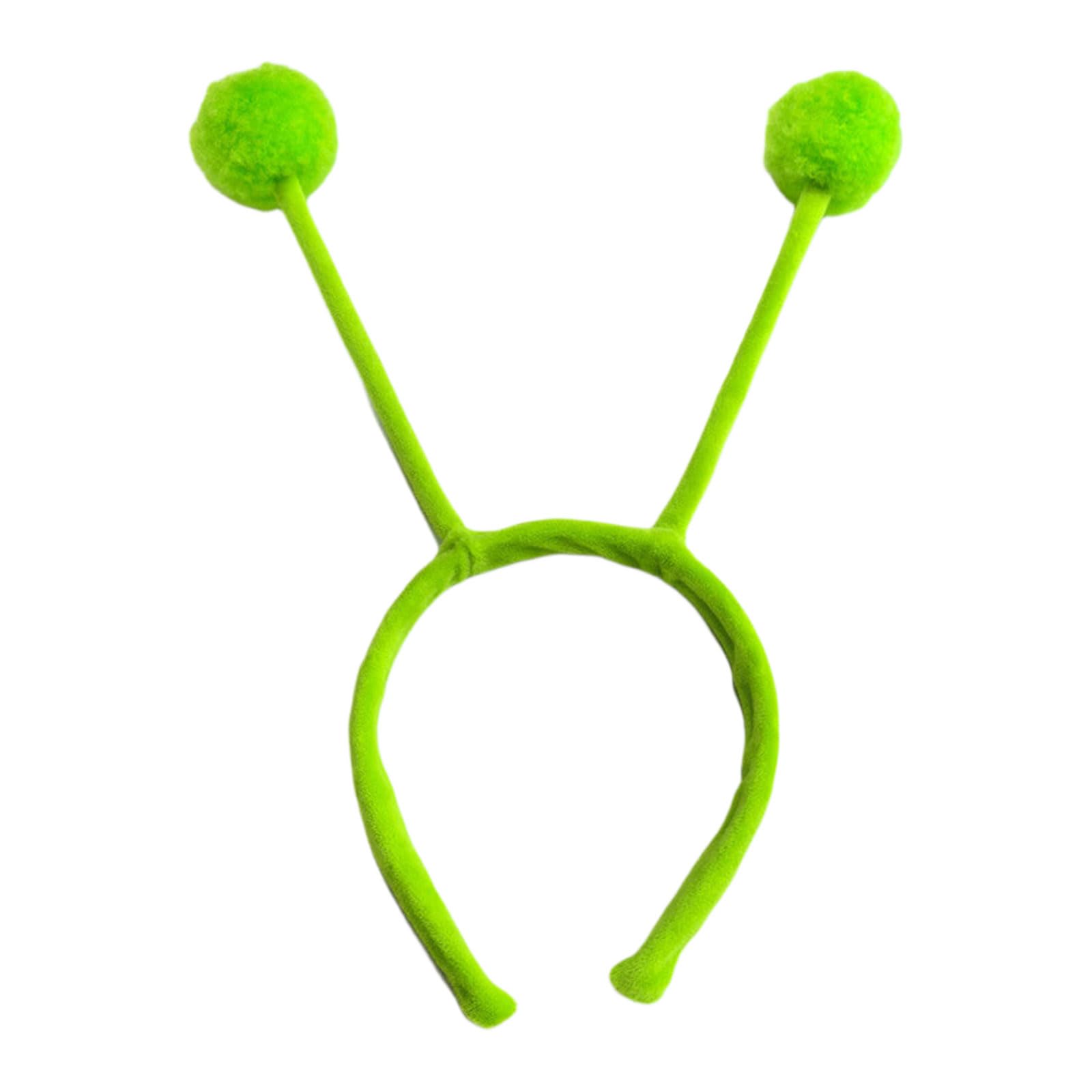 Ljmyy Soft Fabric Alien Antenna Headband With Bendable Wire Design For And Adult Cosplay Party Gathering Dressingup