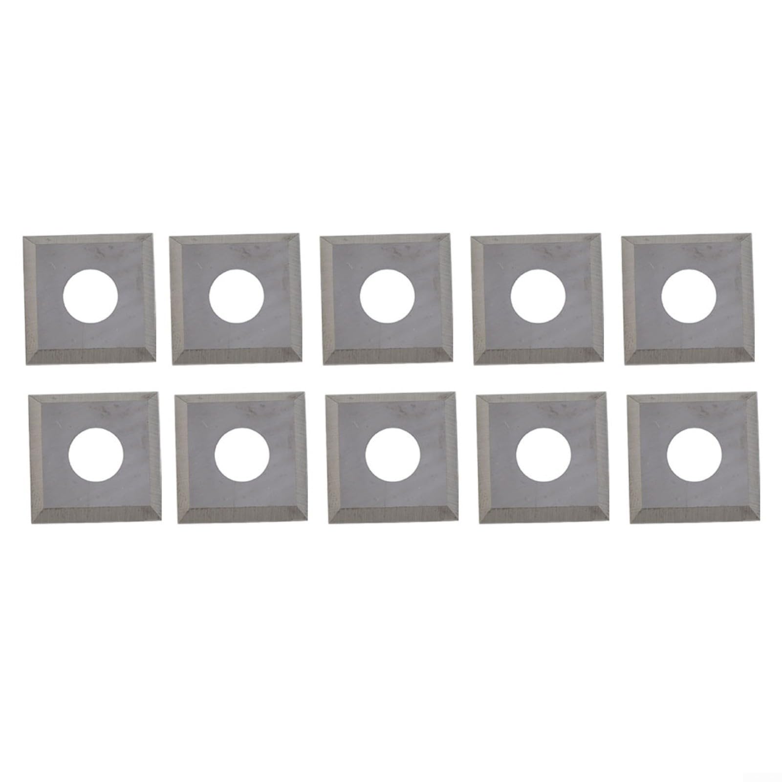 10 piezas de plaquitas de metal duro 14,6 x 14,6 x 2,5 mm 30° R150 4R0.5 para carpintería, cinceles rotativos, fresado de madera contrachapada