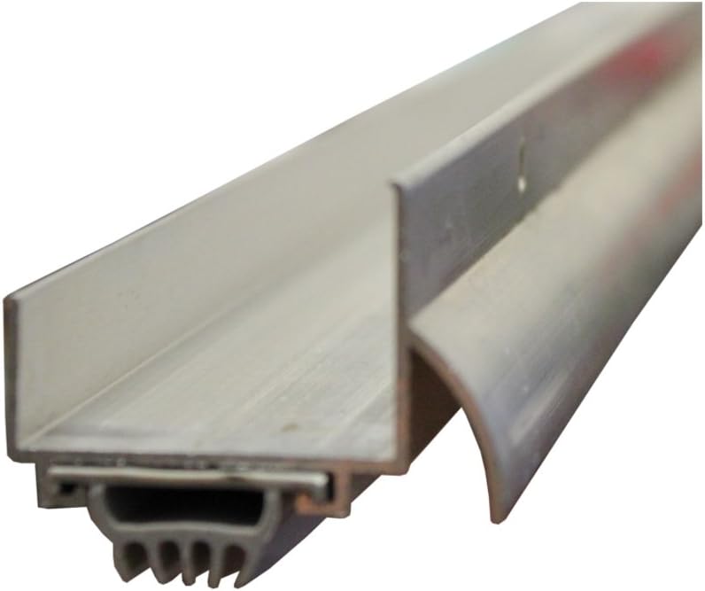1-3/4" X 36" Aluminum And Vinyl Door Bottom Weatherstrip With Drip Cap