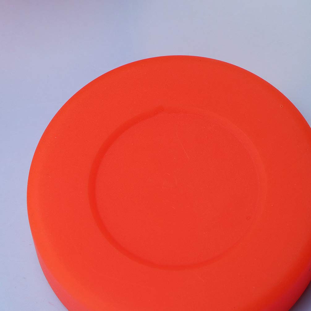 LIOOBO Lot de 10 palets de hockey pour arroser et hockey Orange