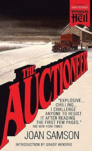 Book cover The Auctioneer (Paperbacks from Hell)