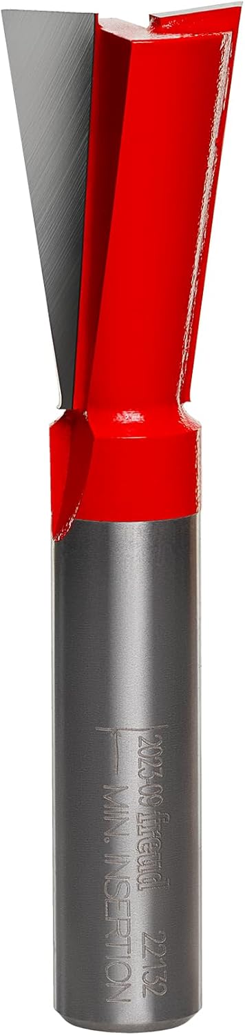 Freud 22-132: 13/16" (Dia.) Dovetail Bit with 1/2" Shank