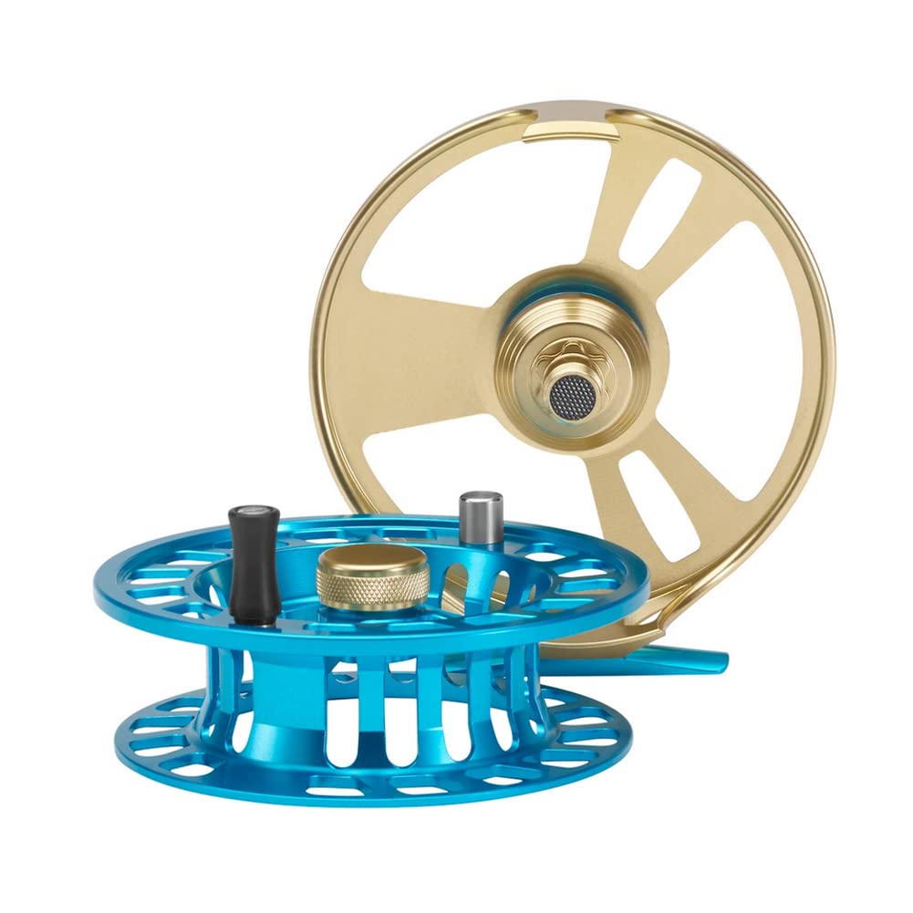 cheeky fly fishing limitless 425 saltwater fly reel - 7-10wt Cheeky Fishing, Limitless 425 Fly Fishing Reel, 7-10lb Line Weight,  Blue/Gold : Amazon.in: Sports, Fitness & Outdoors