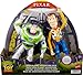 Disney And Pixar Toy Story 7-Inch Woody And Buzz Action Figure Toys 2-Pack, Pizza Planet Adventure