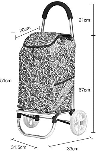 SENWEI Multifunktions-Einkaufstrolley, Küchenaufbewahrung, Mehrzweckwagen, Oxford-Stoff, faltbar, wasserdicht… – Bild 3