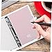 SHOWERORO 3pcs Transparent Loose-Leaf Binder Cover for Notebooks Lightweight and Dirt-Resistant School Binder Shell for Office and Study Use
