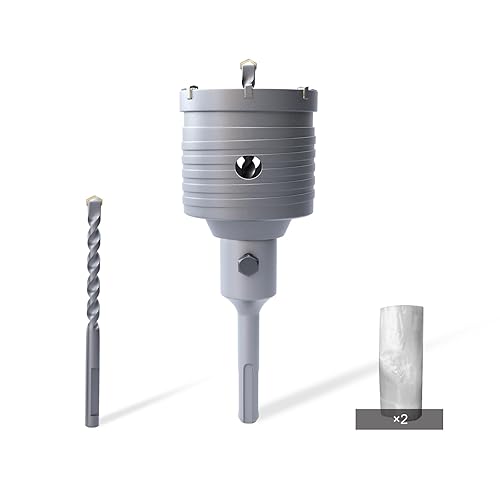 Miniatura 4 de GSTK Varilla de conexión mejorada de 11-1316 "SDS Plus con mango de hormigón para mango de pared de ladrillo de cemento de 11.811 in