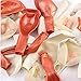 Rose Gold Balloons: 17 count - 12 Latex and 5 Confetti balloons. Mothers day Decoration. Premium Quality for also Birthday Party, Bridal Shower, Baby Shower, Weddings, Bachelorette, Gender reveal