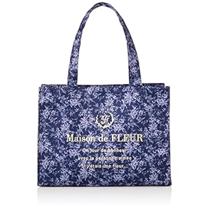 ［メゾン ド フルール］ classy flower Mトートバッグ レディース 8A21F0J5600 ネイビー