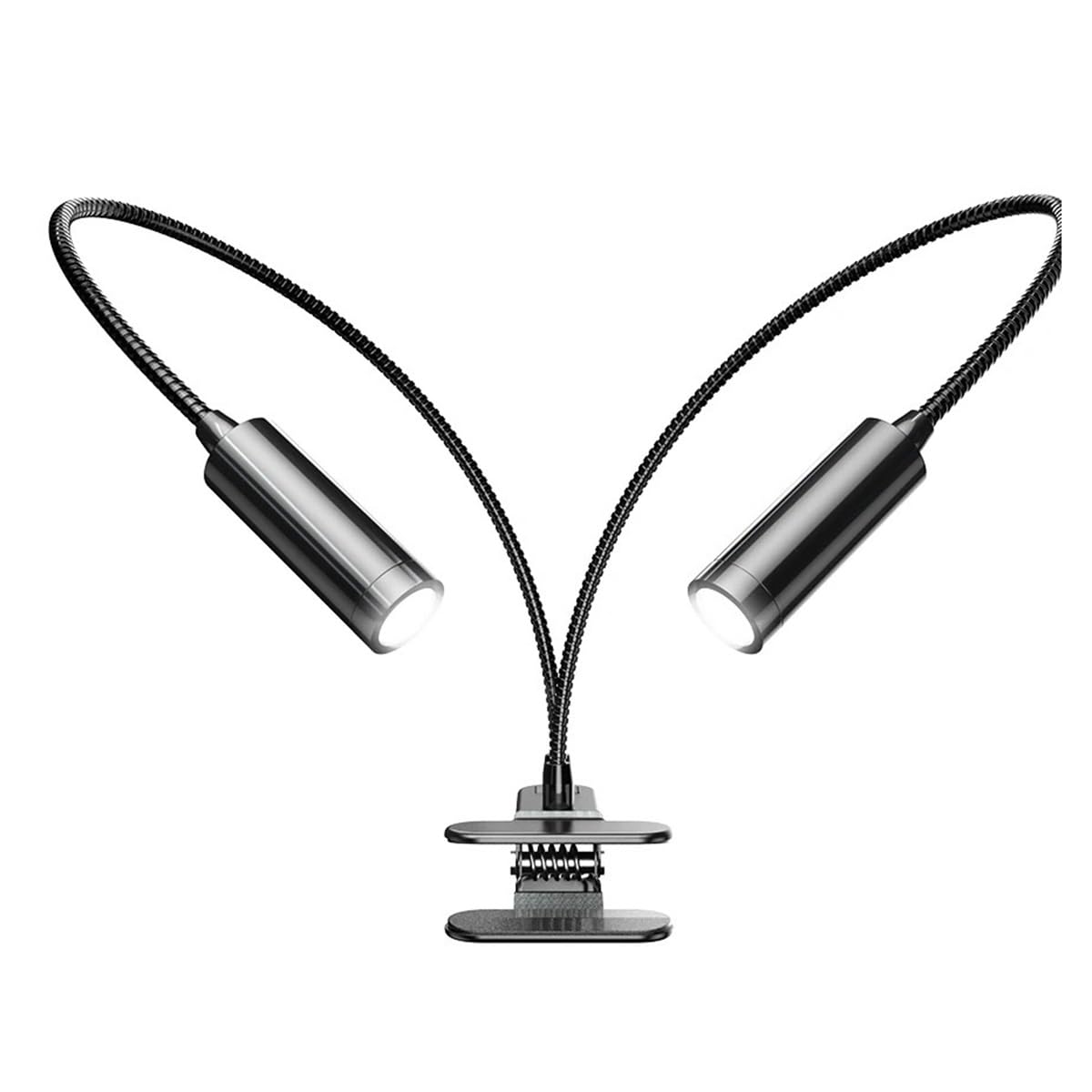 Zestaw akcesoriów do mikroskopu światła pomocnicze do mikroskopu aluminium elastyczny mikroskop cyfrowy światła LED z 3 szkiełkami mikroskopowymi