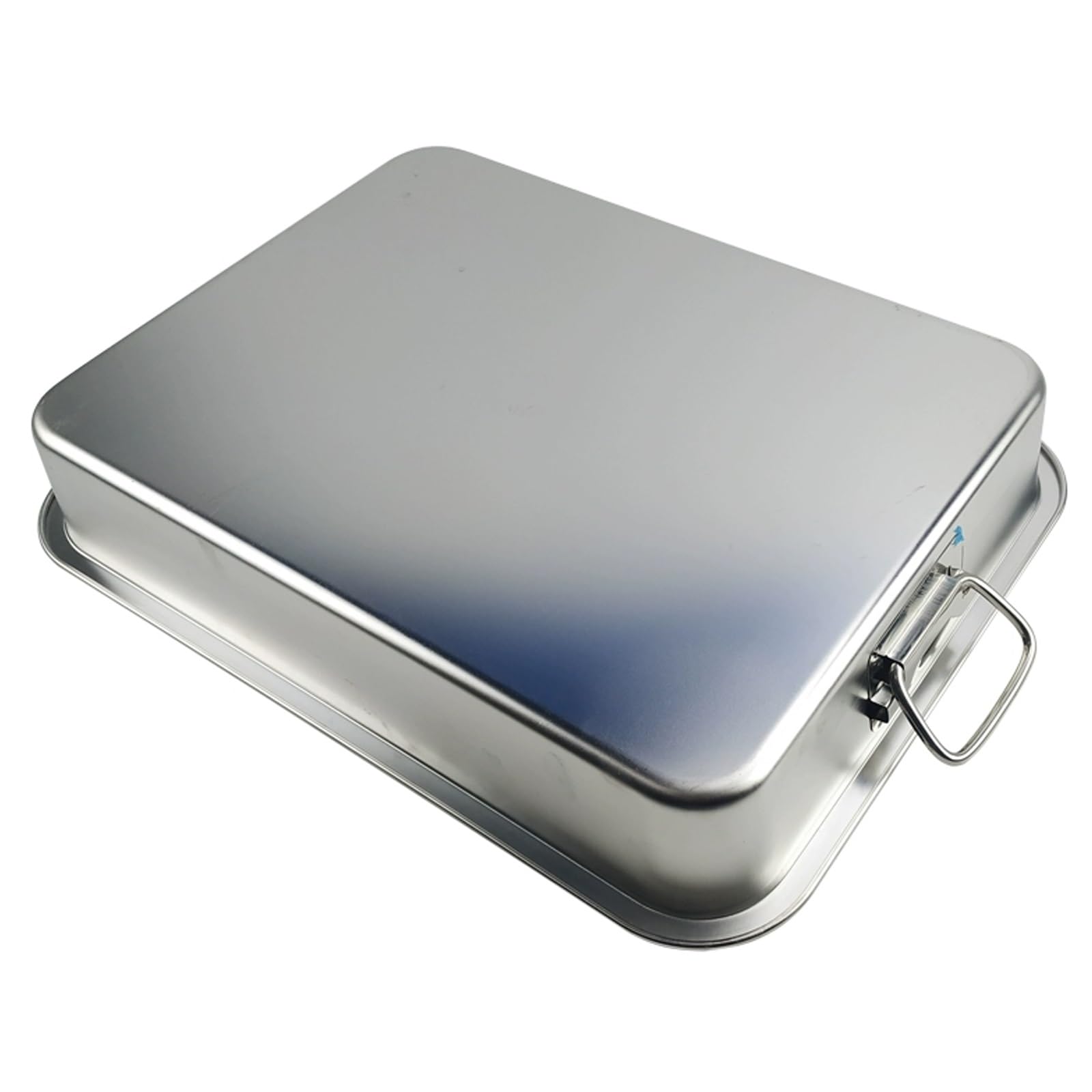 Bandeja de goteo de acero inoxidable resistente con asa, bandeja universal de recogida de grasa para cocinar, barbacoa y uso automotriz, duradera y fácil de limpiar