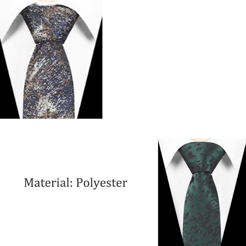 Men's Tie Business Casual Professional Polyester Formal Wedding Necktie