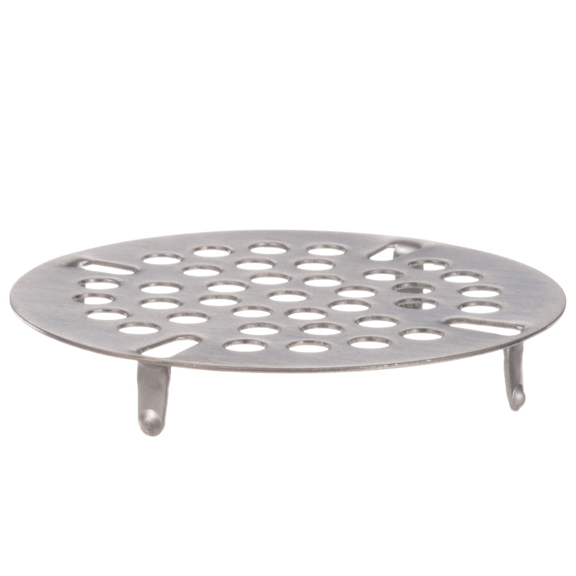 OCS Parts Stainless Steel Flat Strainer for Standard 3-1/2" Drains | Replacement Sink Drain Strainer for Home and Commercial Kitchens, Restaurants,